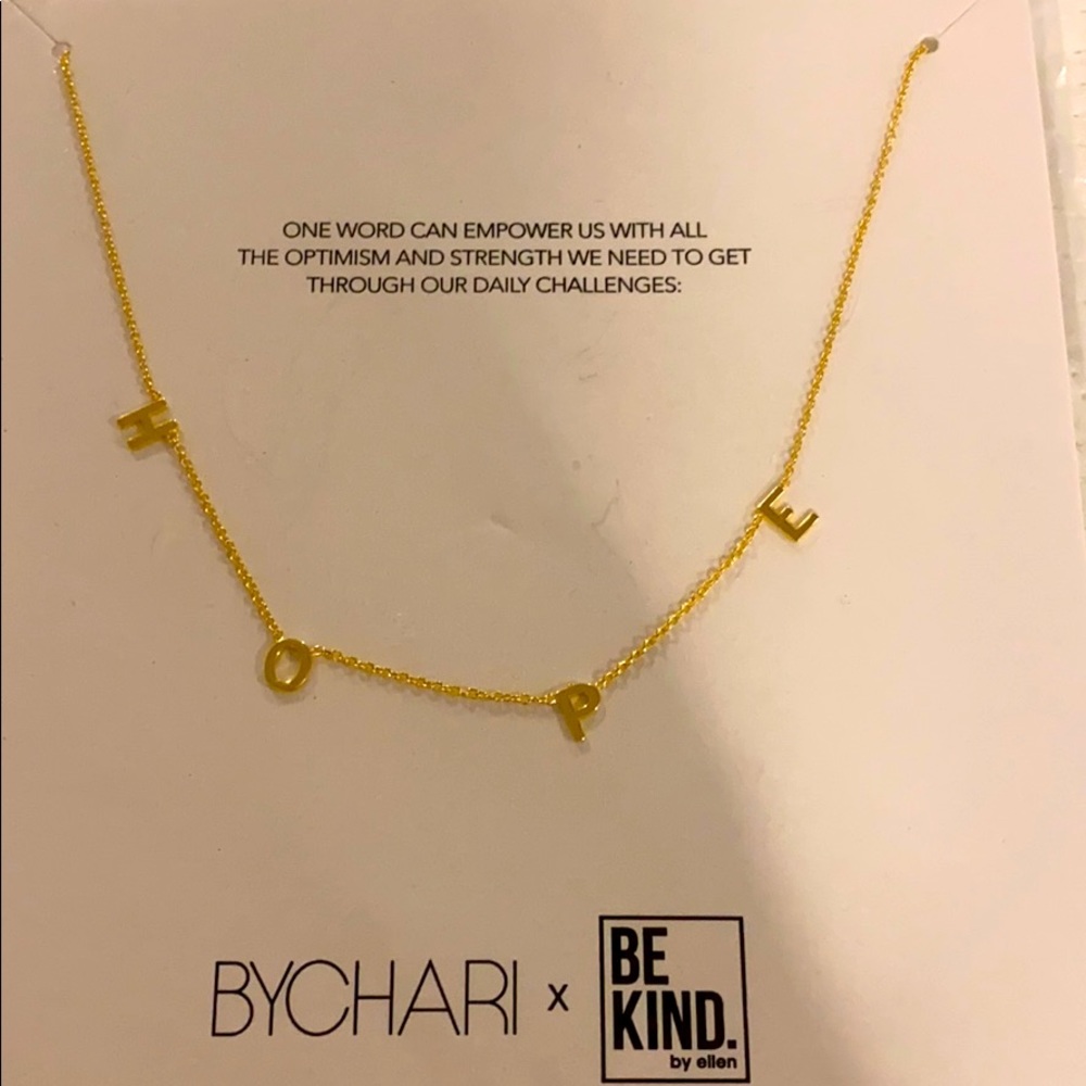 H O P E necklace